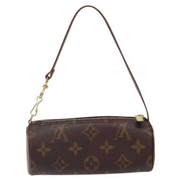 LOUIS VUITTON Monogram Papillon Pouch LV Auth - Picture 2 of 16